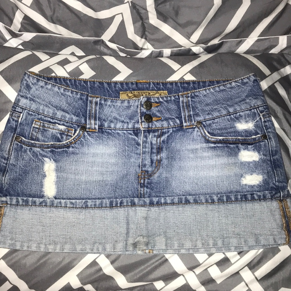 Jean skirt